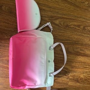 Kate spade crossbody and cosmetic bag